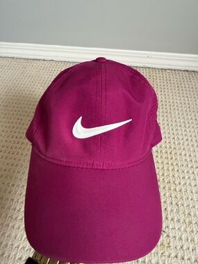 Nike Maroon/Purple Swoosh Performance Cap